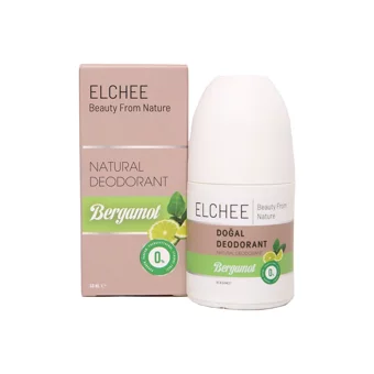 Elchee Bergamot Pudrasız Organik Roll-On Unisex Deodorant 50 ml