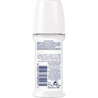 Fa Soft & Control Pudrasız Ter Önleyici Antiperspirant Roll-On Kadın Deodorant 50 ml