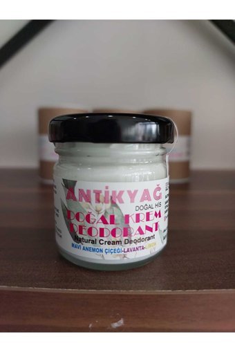 Antikyağ Pudrasız Ter Önleyici Organik Krem Unisex Deodorant 40 ml