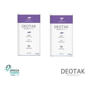Deotak Soft Pudrasız Ter Önleyici Organik Krem Unisex Deodorant 2x35 ml