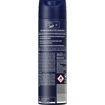 Nivea Dry Fresh Pudrasız Ter Önleyici Antiperspirant Sprey Erkek Deodorant 150 ml
