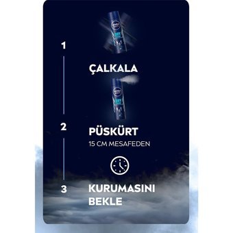 Nivea Dry Fresh Pudrasız Ter Önleyici Antiperspirant Sprey Erkek Deodorant 150 ml