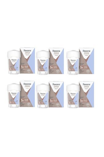 Rexona Clinical Protection Shower Clean Pudrasız Ter Önleyici Antiperspirant Stick Kadın Deodorant 6x45 ml
