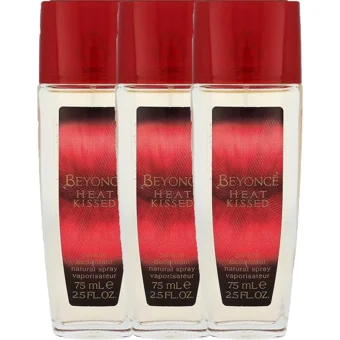Beyonce Heat Kissed Pudrasız Sprey Kadın Deodorant 3x75 ml