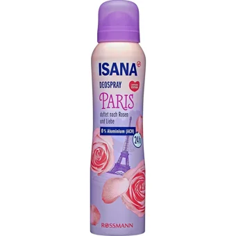 Isana Paris Pudrasız Ter Önleyici Sprey Kadın Deodorant 150 ml