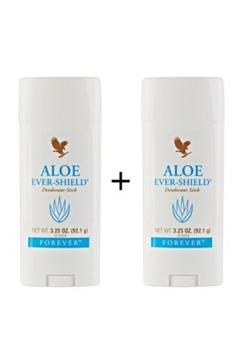 Forever Aloe Ever Shield Pudrasız Ter Önleyici Stick Unisex Deodorant 2x92 gr