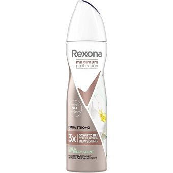 Rexona Maximum Protection Extra Strong Pudrasız Ter Önleyici Antiperspirant Sprey Kadın Deodorant 150 ml