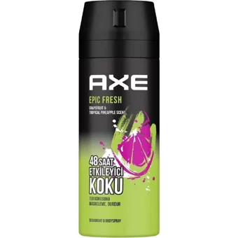 Axe Epic Fresh Pudrasız Ter Önleyici Sprey Erkek Deodorant 150 ml