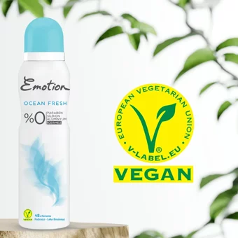 Emotion Ocean Fresh Pudrasız Ter Önleyici Sprey Kadın Deodorant 3x150 ml