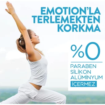 Emotion Ocean Fresh Pudrasız Ter Önleyici Sprey Kadın Deodorant 3x150 ml