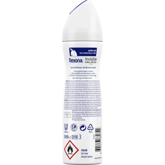 Rexona Invisible Fresh Pudrasız Ter Önleyici Antiperspirant Sprey Kadın Deodorant 150 ml