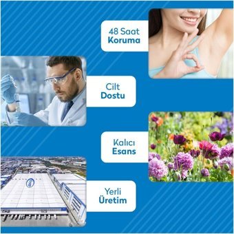 Emotion Violet Pudrasız Ter Önleyici Antiperspirant Sprey Kadın Deodorant 150 ml