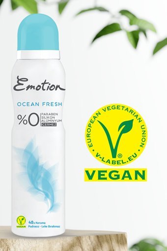 Emotion Ocean Fresh Pudrasız Ter Önleyici Sprey Kadın Deodorant 6x150 ml
