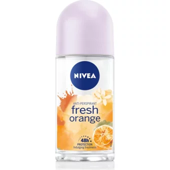 Nivea Fresh Orange Pudrasız Ter Önleyici Antiperspirant Roll-On Kadın Deodorant 50 ml