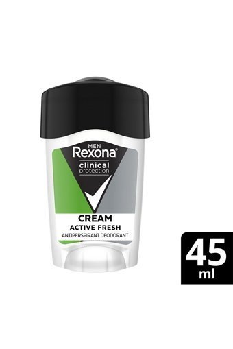 Rexona Clinical Protection Active Clean Pudrasız Ter Önleyici Antiperspirant Stick Erkek Deodorant 3x45 ml