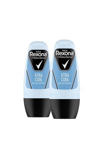 Rexona Men Xtra Cool Pudrasız Ter Önleyici Antiperspirant Roll-On Erkek Deodorant 2x50 ml