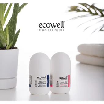 Ecowell Pudrasız Organik Roll-On Kadın Deodorant 75 ml