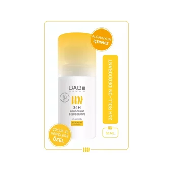 Babe Pudrasız Ter Önleyici Roll-On Unisex Deodorant 50 ml