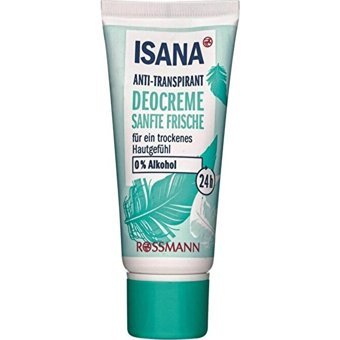 Isana Pudrasız Ter Önleyici Antiperspirant Krem Unisex Deodorant 50 ml