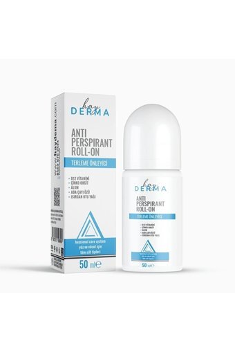 Hayderma Pudrasız Ter Önleyici Antiperspirant Roll-On Unisex Deodorant 50 ml