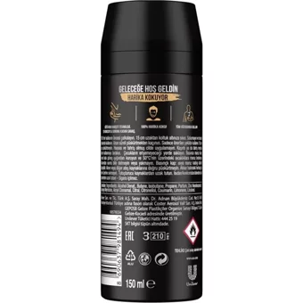 Axe Dark Temptation Pudrasız Ter Önleyici Sprey Erkek Deodorant 2x150 ml