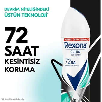 Rexona Üstün Koruma Invisible Fresh Pudrasız Ter Önleyici Antiperspirant Sprey Kadın Deodorant 150 ml