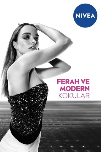 Nivea Black&White Invisible Clear Pudrasız Ter Önleyici Antiperspirant Roll-On Kadın Deodorant 150 ml