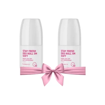 Farmasi Stay Fresh Pudrasız Ter Önleyici Antiperspirant Roll-On Erkek Deodorant 2x50 ml