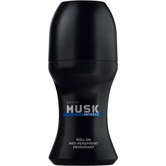Avon Musk Intense Pudrasız Ter Önleyici Antiperspirant Roll-On Erkek Deodorant 50 ml