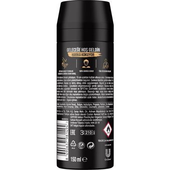 Axe Dark Temptation Pudrasız Ter Önleyici Sprey Erkek Deodorant 150 ml