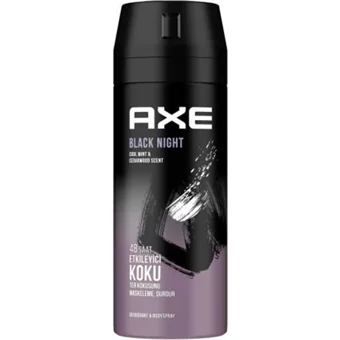 Axe Black Night Pudrasız Ter Önleyici Sprey Erkek Deodorant 2x150 ml