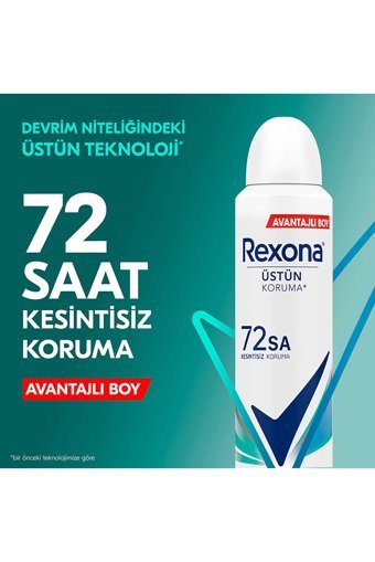 Rexona Shower Fresh Pudrasız Ter Önleyici Antiperspirant Sprey Kadın Deodorant 3x200 ml