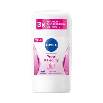 Nivea Pearl&Beauty Pudrasız Ter Önleyici Antiperspirant Stick Kadın Deodorant 50 ml