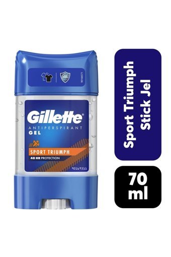Gillette Sport Triumph Pudrasız Ter Önleyici Antiperspirant Stick Erkek Deodorant 70 ml