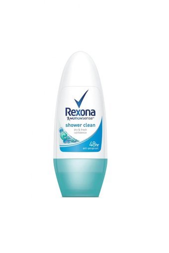 Rexona Shower Clean Pudrasız Ter Önleyici Antiperspirant Roll-On Kadın Deodorant 50 ml