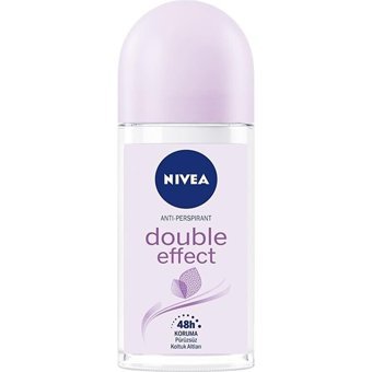 Nivea Double Effect Pudrasız Ter Önleyici Antiperspirant Roll-On Kadın Deodorant 50 ml