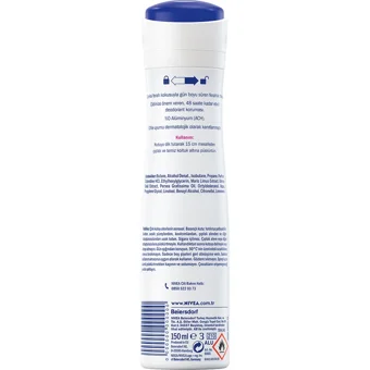 Nivea Fresh Flower Pudrasız Ter Önleyici Sprey Kadın Deodorant 150 ml