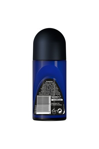 Nivea Deep Dimension Dark Wood Pudrasız Ter Önleyici Antiperspirant Roll-On Erkek Deodorant 50 ml