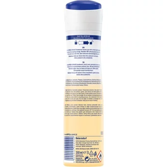 Nivea Fresh Orange Pudrasız Ter Önleyici Antiperspirant Sprey Kadın Deodorant 150 ml