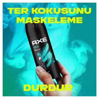 Axe Apollo Pudrasız Ter Önleyici Sprey Erkek Deodorant 3x150 ml