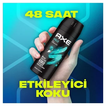 Axe Apollo Pudrasız Ter Önleyici Sprey Erkek Deodorant 3x150 ml