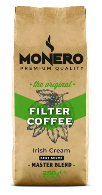 Monero Irish Cream Öğütülmüş Filtre Kahve 250 gr