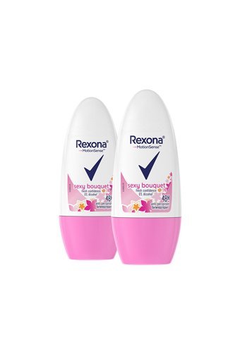 Rexona Sexy Bouquet Pudrasız Ter Önleyici Antiperspirant Roll-On Kadın Deodorant 2x50 ml