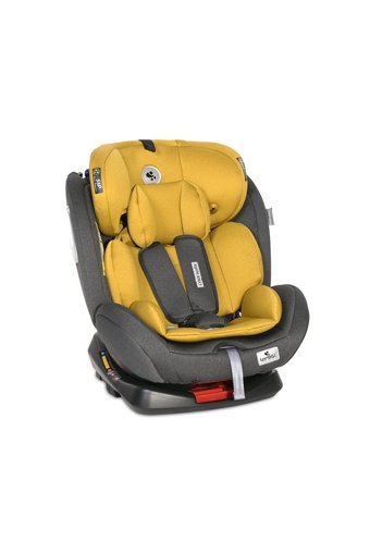 Lorelli Lynx Isofixli-Emniyet Kemerli 360 Derece Dönen 0-36 kg Yatabilen Sürüş Yönü-Sürüş Yönü Tersi Oto Koltuğu Sarı Siyah