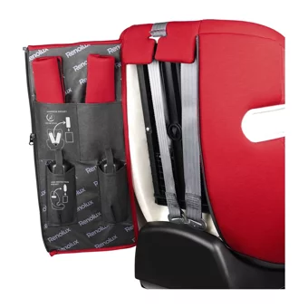 Renolux Olymp Isofixli-Emniyet Kemerli 9-36 kg Adac Sertifikalı Yatabilen Yükseklik Ayarlı Sürüş Yönü Oto Koltuğu Kırmızı