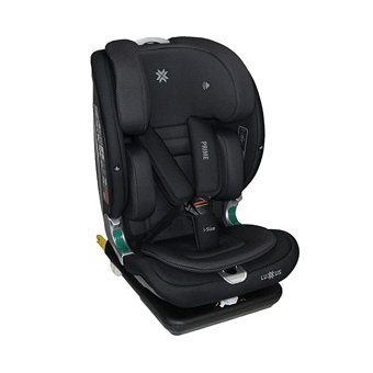 Luxus Prime Isofixli 9-36 kg Yatabilen Yükseklik Ayarlı Sürüş Yönü Oto Koltuğu Siyah