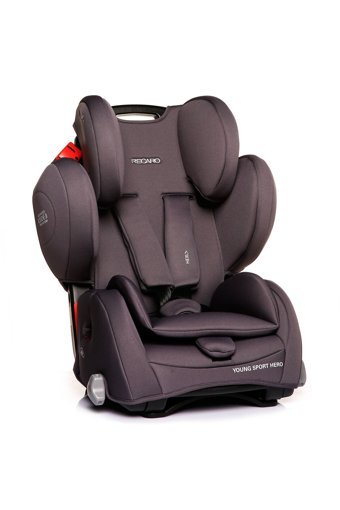 Recaro Young Sport Hero Emniyet Kemerli 9-36 kg Adac Sertifikalı Yükseklik Ayarlı Sürüş Yönü Oto Koltuğu Gri