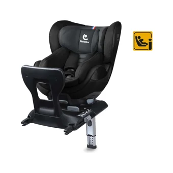Renolux Gaia Isofixli 0-18 kg Yatabilen Çift Yönlü Oto Koltuğu Siyah