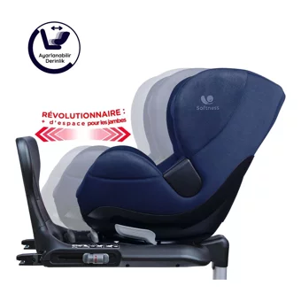 Renolux Gaia Isofixli 0-18 kg Yatabilen Çift Yönlü Oto Koltuğu Lacivert
