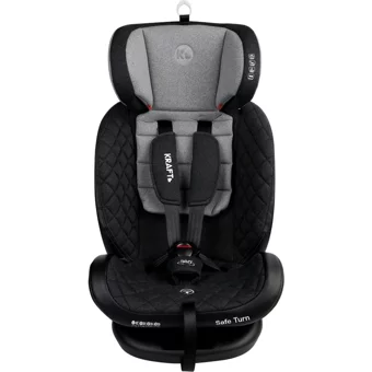 Kraft Safe Turn Isofixli 0-36 kg Yatabilen Yükseklik Ayarlı Çift Yönlü Oto Koltuğu Gri